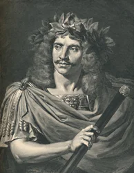 Molière mint Julius Caesar a Pompée-i tragédiában, 1886