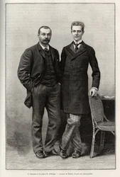 Gabriel Bonvalot (1853-1933), a történet szerzője felfedező és Henri d