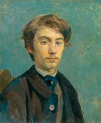 Emile Bernard portréja, 1885.