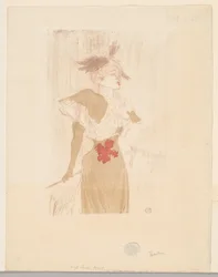 Mademoiselle Marcelle Lender, Állva