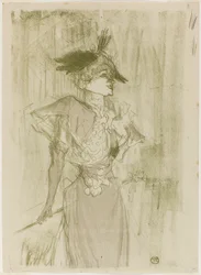 Mademoiselle Marcelle Lender, Állva