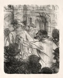 A Sínai lábánál: Posztócsarnok, Krakkó, 1898.