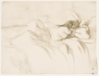 Elles: Nő alszik, 1896.