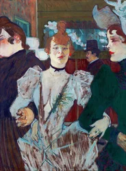 La Goulue a Moulin Rouge-ban