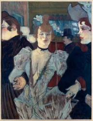 La Goulue a Moulin-Rouge-ban