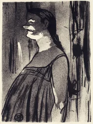 Madame Abdala, 6. tábla a Le Café Concert Series-ből, 1893