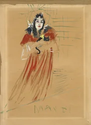 Miss May Belfort, 1895