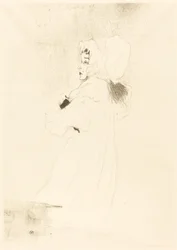 Miss May Belfort, nagy tányér Miss May Belfort, grande planche, 1895.