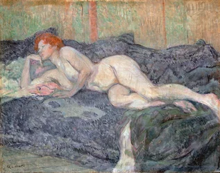 Fekvő akt, 1897