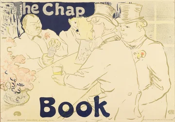 Az ír és amerikai bár, rue Royale, a The Chap Book plakátja, 1895