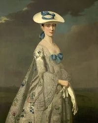 Dixie kisasszony, 1750-55 körül (olaj, vászon)
