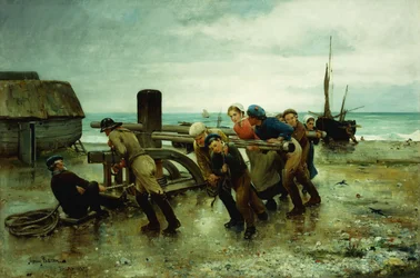 Hajóvontatás, 1887