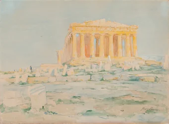 A Parthenon, Nyugati homlokzat, n.d.