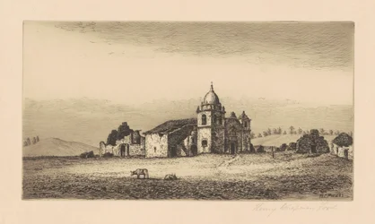 Misszió San Carlos Borromeo, 1883.