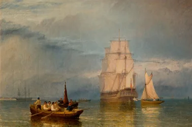 Kikötőben – Nyugalom, 1856.