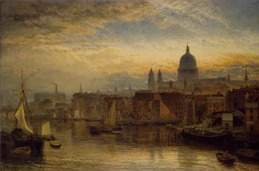 Szent Pál a Temzétől, 1877.