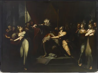 Lear száműzi Cordeliát, 1784-90 körül