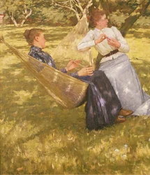 A gyümölcsösben, 1893