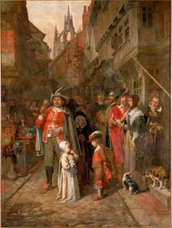 Az elveszett gyermek, 1870 körül