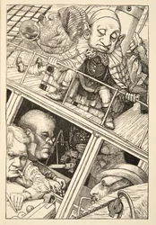 Teljesen elfelejtette a nevét”, a The Hunting of the Snark, An Agony in Eight Fits, Lewis Carroll, kocsma. 1876