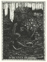 Illusztráció John Bunyan A zarándok útja című művéhez (litográfia)