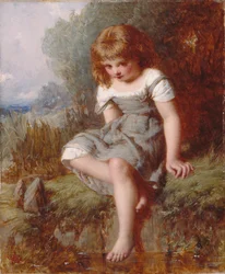 The Timid Bather