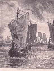 Anlaf belép a Humberbe, AD 937