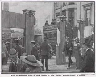 Hogyan szigetelik el a koronázási útvonalat magas fasorompók