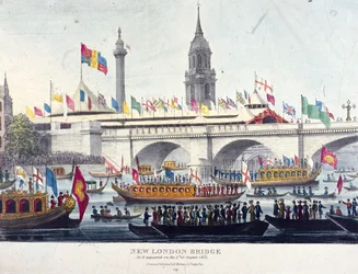 London Bridge új, London, 1831