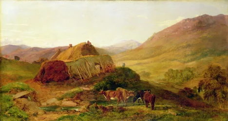 Jó estét: Castletown közelében, Braemar, 1860 körül (olaj, vászon)