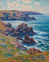 Cléden földje, Point de Raz, Finistère, 1911.