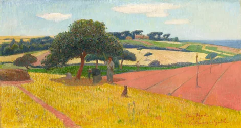 Les Chaumes in Guidel, 1891.