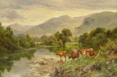 Church Pool, Bettws-y-coed (olaj)
