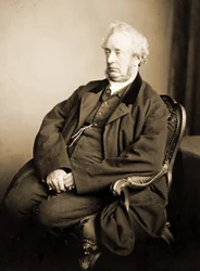 Dr. Hugh Welch Diamond portréja, 1869 (szepia fotó)