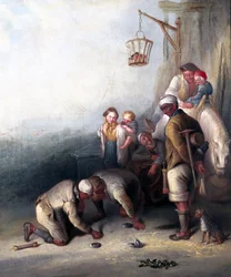 A vitatott lövés, 1836 körül