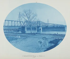 C.M. & St. Louis P. RR Bridge at Sabula, Ia.