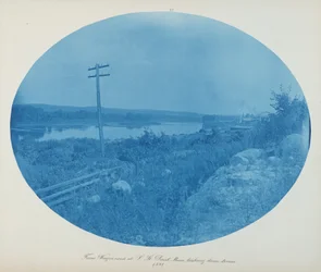 A Wagon Roadról S. St. Paulnál, Minn. A folyásirányban lefelé nézve