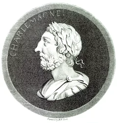 Nagy Károly portréja, „A Római Birodalom hanyatlásának és bukásának története”, 4. kötet, 121. oldal, Edward Gibbon, 1808