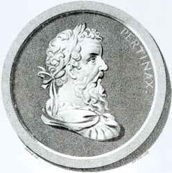 Pertinax portréja, "A Szent Római Birodalom hanyatlásának és bukásának története", Edward Gibbon, 1808