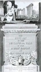 A Római Birodalom hanyatlásának és bukásának története, Edward Gibbon, 1. kötet, 1808.