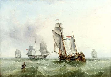 Holland és brit hajózás