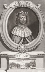 III. Henrik, Anglia királya. portré