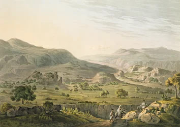 Az atbarai hágó Abesszíniában, metszette Daniel Havell (1785-1826), 1809