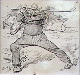 The Chaotic Golfer, illusztráció a 