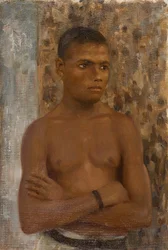 Half Length of Ralph, 1923 (olaj, vászon tábla)