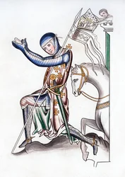 Lovag, 12. század vége, 1843.