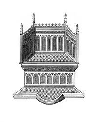 Trón, 1843.