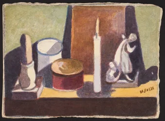 Cancel-világító kandallópárkány, 1930 körül
