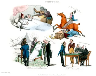 A szórakozás tünetei, 1822.