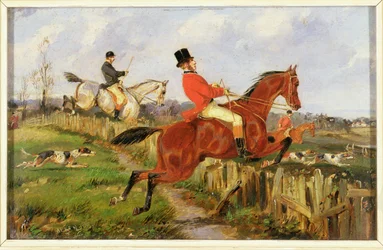 The Chase (olaj, vászon)